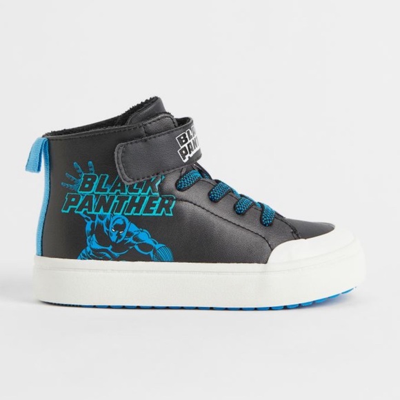 Black Panther Marvel High Top Sneakers - Picture 4 of 6